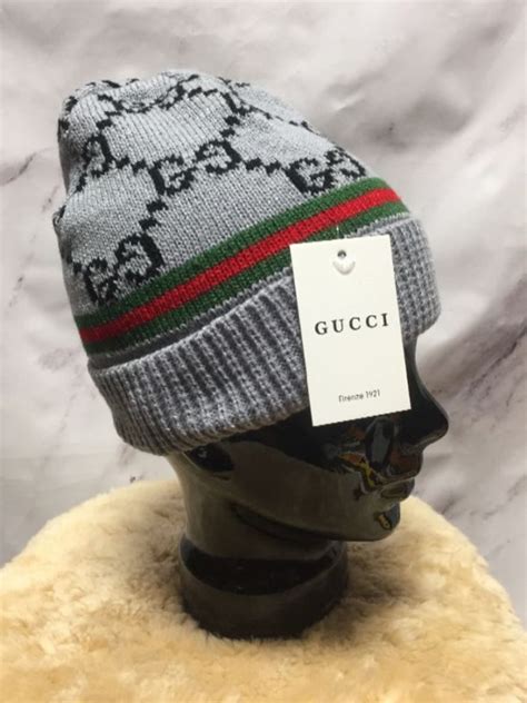 replica gucci hats|vintage Gucci beanie.